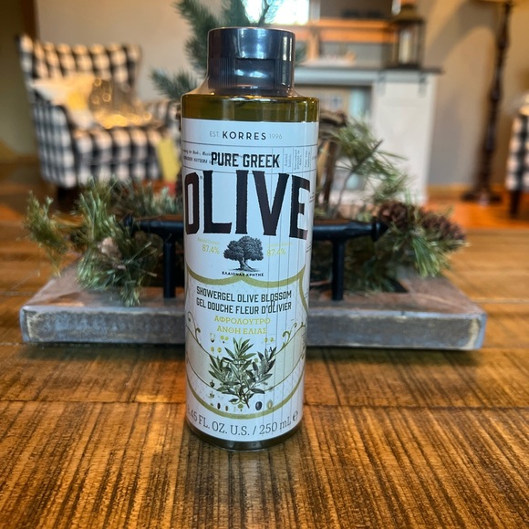 NEW🫒Korres Pure Greek Olive Shower Gel Olive Blossom 8.45 oz - Picture 2 of 2